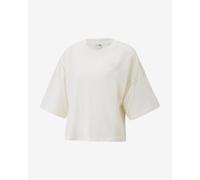 T-shirt Puma Classics Oversized manche courte blanc crème femme - XL