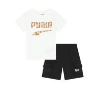 T-SHIRT PUMA COMPLETO PUMA. BIANCO/NERO, 2PZ Bianco 6/9 M 6-9 mois