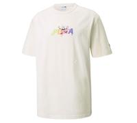 T-shirt Puma Downtown Graphic- beige XL