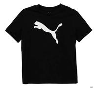 T-shirt Puma Ess Cat Logo Tee B, Noir, Fille 164 cm
