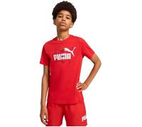 T-shirt Puma Ess Logo Lab Summer Tee B, Rouge, Fille 176 cm