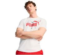T-shirt Puma Ess Logo Lab Summer Tee, Blanc, Homme L