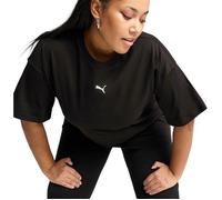 Puma – T-shirt mixte ESS Relaxed Tee – noir – taille L