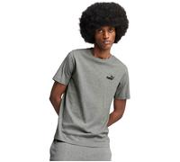 PUMA T-Shirt 'ESS No. 1' gris / noir, Taille S
