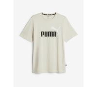 T-shirt Puma Essentials+ 2 Logo Couleur manches courtes blanc - M