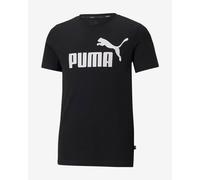 PUMA Garçon Ess Logo Tee B T Shirt, Noir, FR : Taille Unique (Taille Fabricant 140) EU
