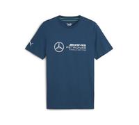 PUMA T-Shirt à Logo ESS Mercedes-AMG Petronas Motorsport Homme S Ocean Tropic Blue