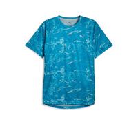 T-shirt Puma Run Velocity AOP Bleu, Taille L