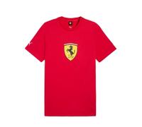 T-Shirt PUMA Scuderia Ferrari HP Race Rouge Pour Homme Sportif En Coton Scudetto