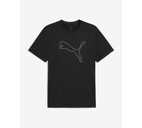 T-shirt Puma Tad Essential Heather manches courtes noir - L