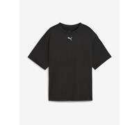 Puma T-shirt Tad Essential décontracté manches courtes Noir XS Femme