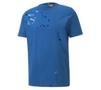 Puma Teamgoal 23 Casuals Tee T-Shirt Homme Electric Blue Lemonade FR : L (Taille Fabricant : L)