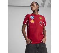 T-shirt Puma Team manches courtes rouge jaune blanc - M