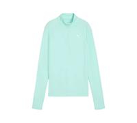 T-shirt Puma Velocity Cloudspun Manches Longues Bleu Vert Femme, Taille M