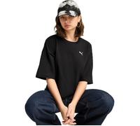 T-shirt Puma Wardrobe Ess Oversized Short Tee Bl, Noir, Femme XS