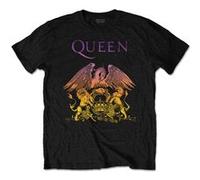 T-shirt queen freddie crown unisexe noir taille m Noir G