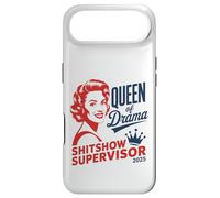 T-Shirt « Queen of Drama » - Superviseur de Shitshow 2025 Coque pour iPhone Air