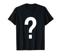 T-shirt Question Mark, costume de couple Guess Who T-Shirt