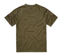 T-shirt Quickdry Short Sleeve Brandit - Olive L