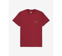 T-shirt Quiksilver Ev Mini Logo manches courtes rouge foncé - XXL