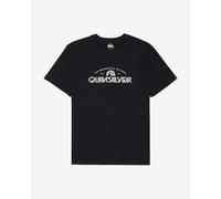 T-shirt Quiksilver EV Vista manches courtes noir blanc - M