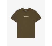 T-shirt Quiksilver Fineline manches courtes vert kaki - S