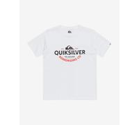 T-shirt Quiksilver Typed Out manches courtes blanc enfant - 16