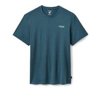 T-shirt Rab Crimp Esker Bleu M