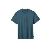 T-shirt Rab Crimp Repeat Bleu L
