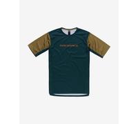 T-shirt Race Face Indy manche courte vert marron - M