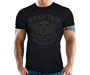 T-shirt Racing Tuning : Road Trip High Performance., Noir , M