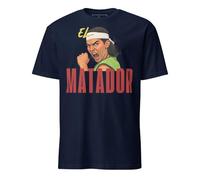T-shirt Rafa | T-shirt Tennis | Cadeau | Anniversaire | El Matador, bleu marine, Taille M