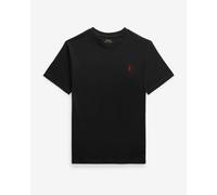 T-shirt Ralph Lauren Crewneck coton manches courtes noir junior - M