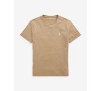 T-shirt Ralph Lauren Custom Slim Fit à manches courtes marron sable - L