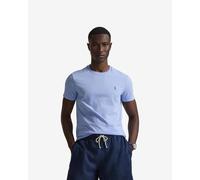 T-shirt Ralph Lauren Custom Slim Fit manches courtes bleu clair - S
