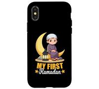 T-Shirt Ramadan Mubarak pour garçons et Enfants « My First Ramadan Month » Coque pour iPhone X/XS