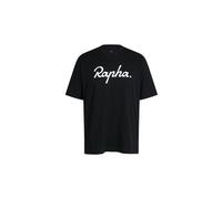 T shirt rapha cotton logo noir blanc homme