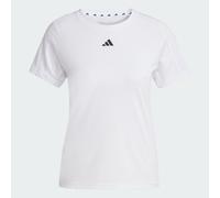 adidas Femme AEROREADY Train Essentials Minimal Branding Crewneck Tee, White, M