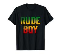 T-Shirt Rasta Reggae pour garçon Grossier Jamaica Roots T-Shirt