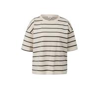 T-shirt rayÃ© coupe dÃ©contractÃ©e femme s.Oliver Marron 40