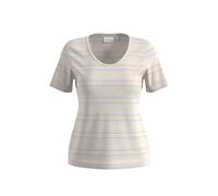 T-shirt rayÃ© en mÃ©lange de coton femme COMMA Bleu 34