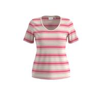 T-shirt rayÃ© en mÃ©lange de coton femme COMMA Rose 32