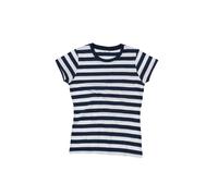 T-shirt rayÃ© femme Mantis Blanc XL