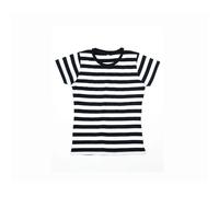 T-shirt rayÃ© femme Mantis Blanc XL