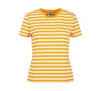 T-shirt rayÃ© rÃ©gulier femme Urban Classics Blanc 3XL