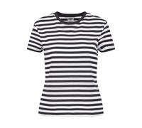 T-shirt rayÃ© rÃ©gulier femme Urban Classics Blanc XL