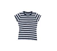 T-shirt rayé femme Mantis - navy / white XL