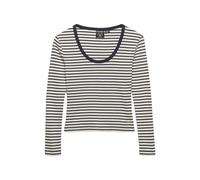 T-shirt rayé manches longues femme Superdry Ath Ess Rouge S