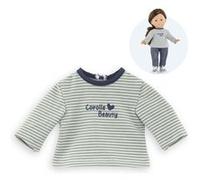 T-Shirt Rayé Manches Longues pour poupée ma Corolle Rose G