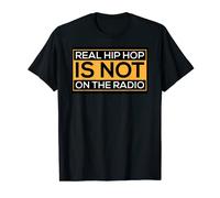 T-shirt « Real Hip Hop Is Not On Radio » - Cool Rap Music Lover T-Shirt